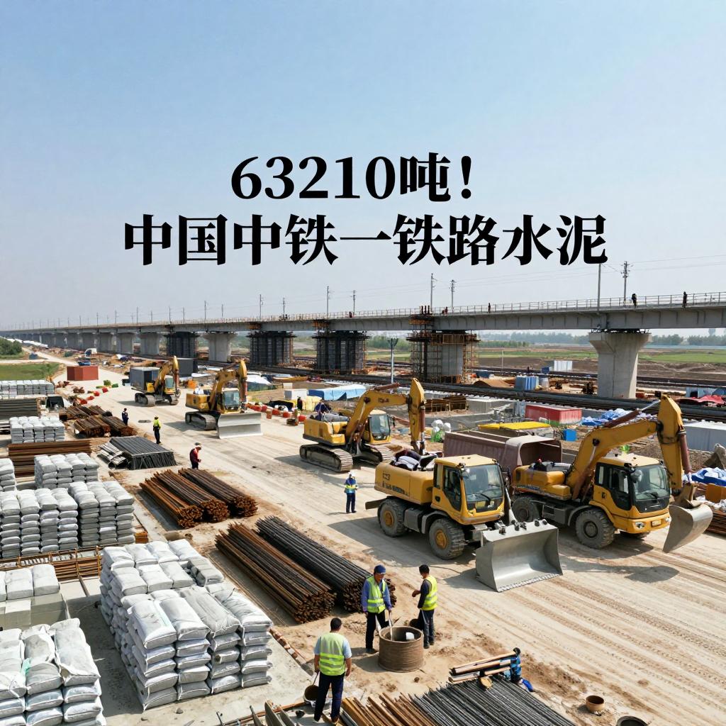 63210吨！中国中铁一铁路水泥采购招标