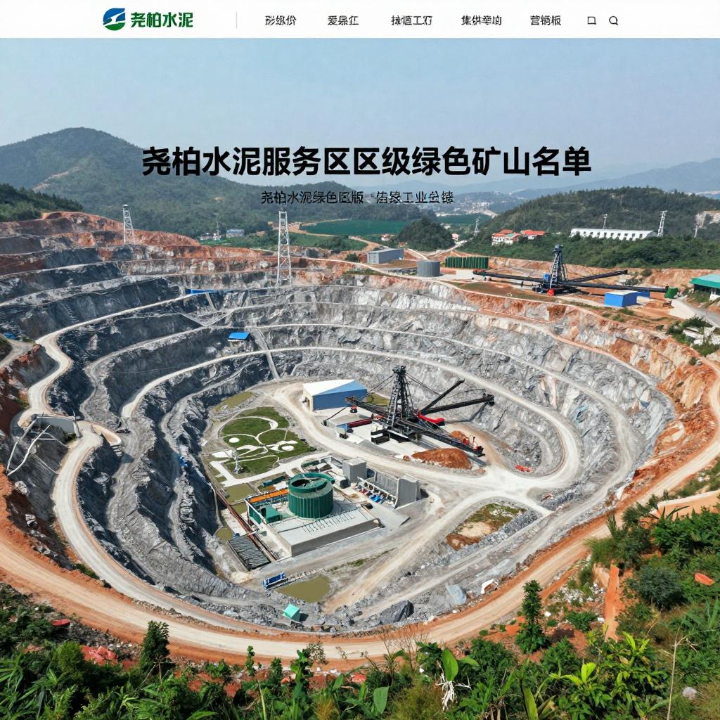 尧柏水泥锦屏山灰岩矿跻身陕西省省级绿色矿山名录
