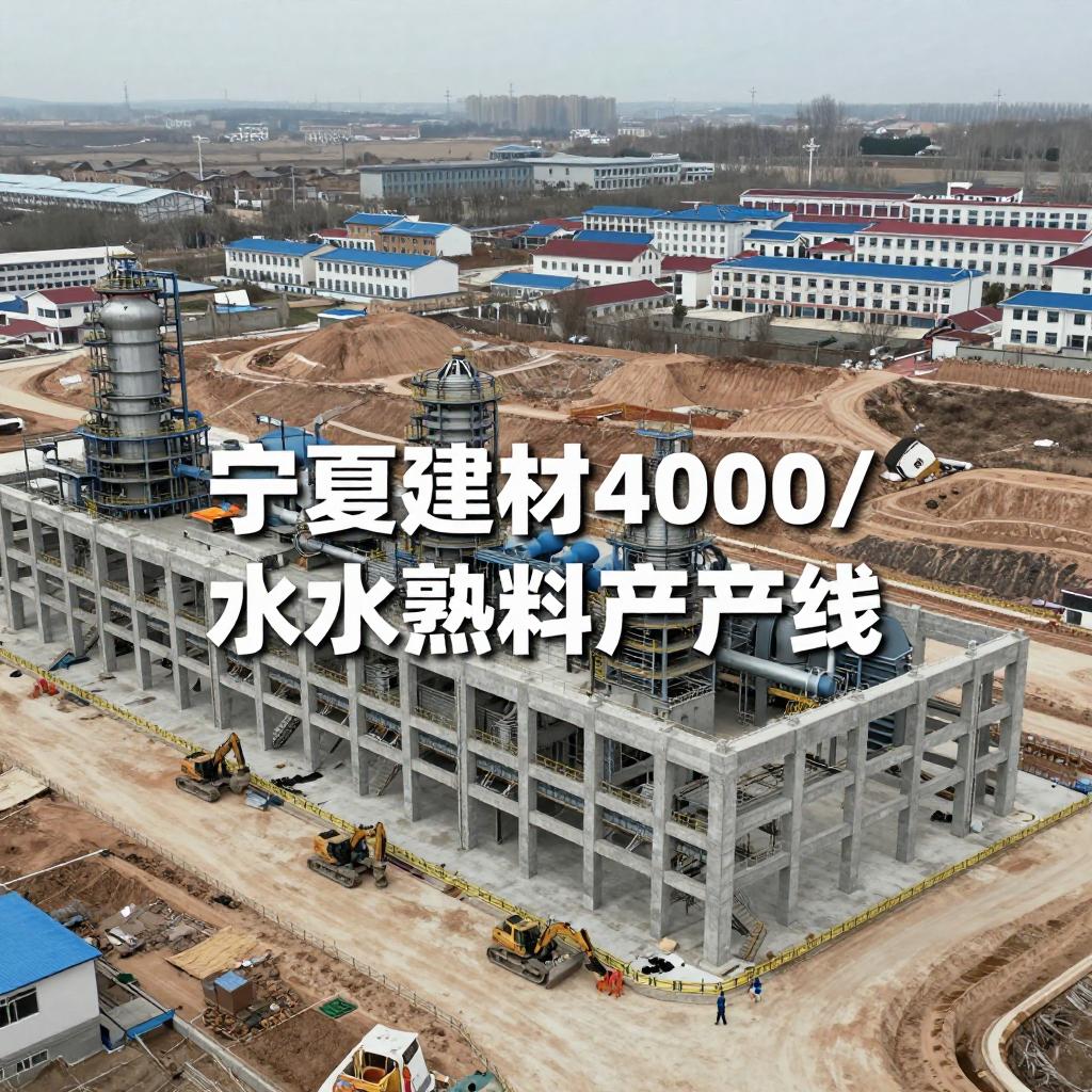 宁夏建材4000t/d水泥熟料生产线终止建设