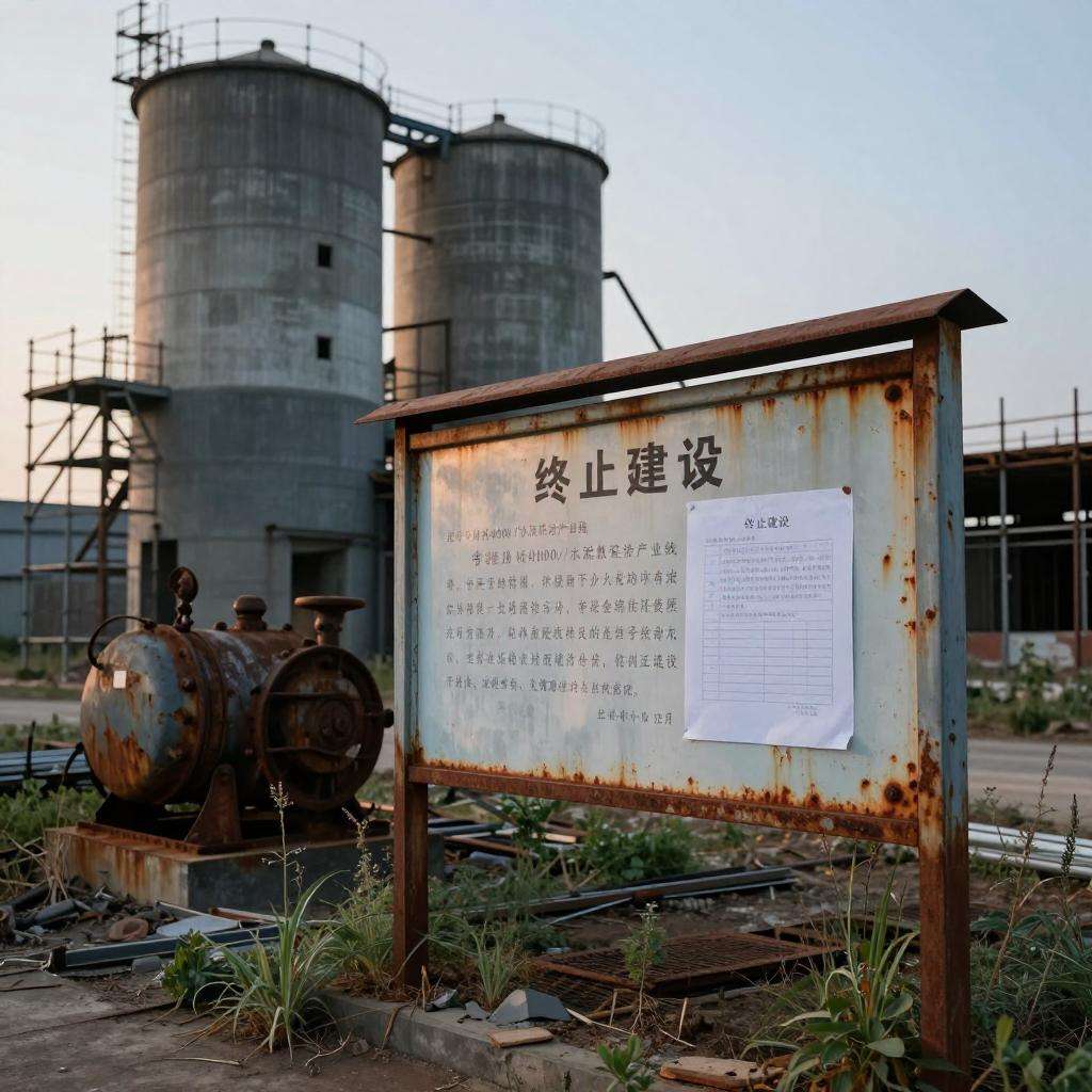 宁夏建材4000t/d水泥熟料生产线终止建设第一张图