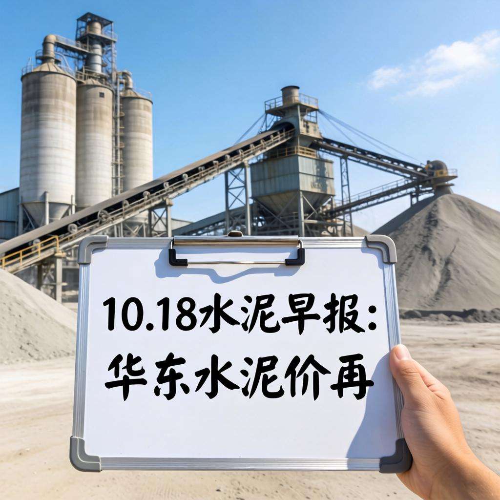 10.18水泥早报：华东水泥价再推涨；鸡西赛龙水泥产能置换；西北水泥推涨周报