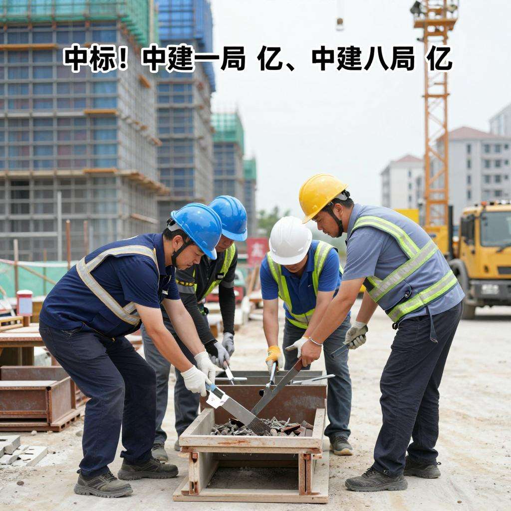 中标！中建一局6.5亿、中建八局6.5亿第一张图