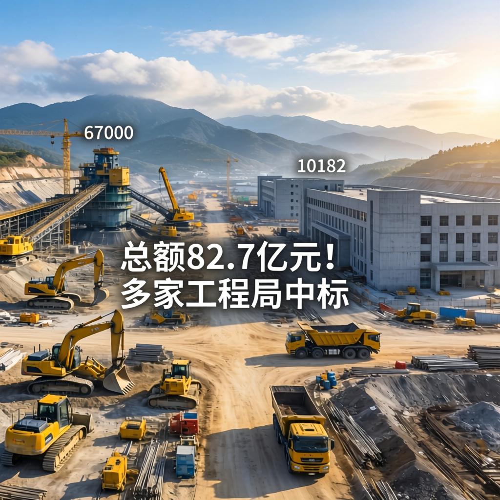 总额82.7亿元!多家工程局中标 总额82.7亿元!多家工程局中标