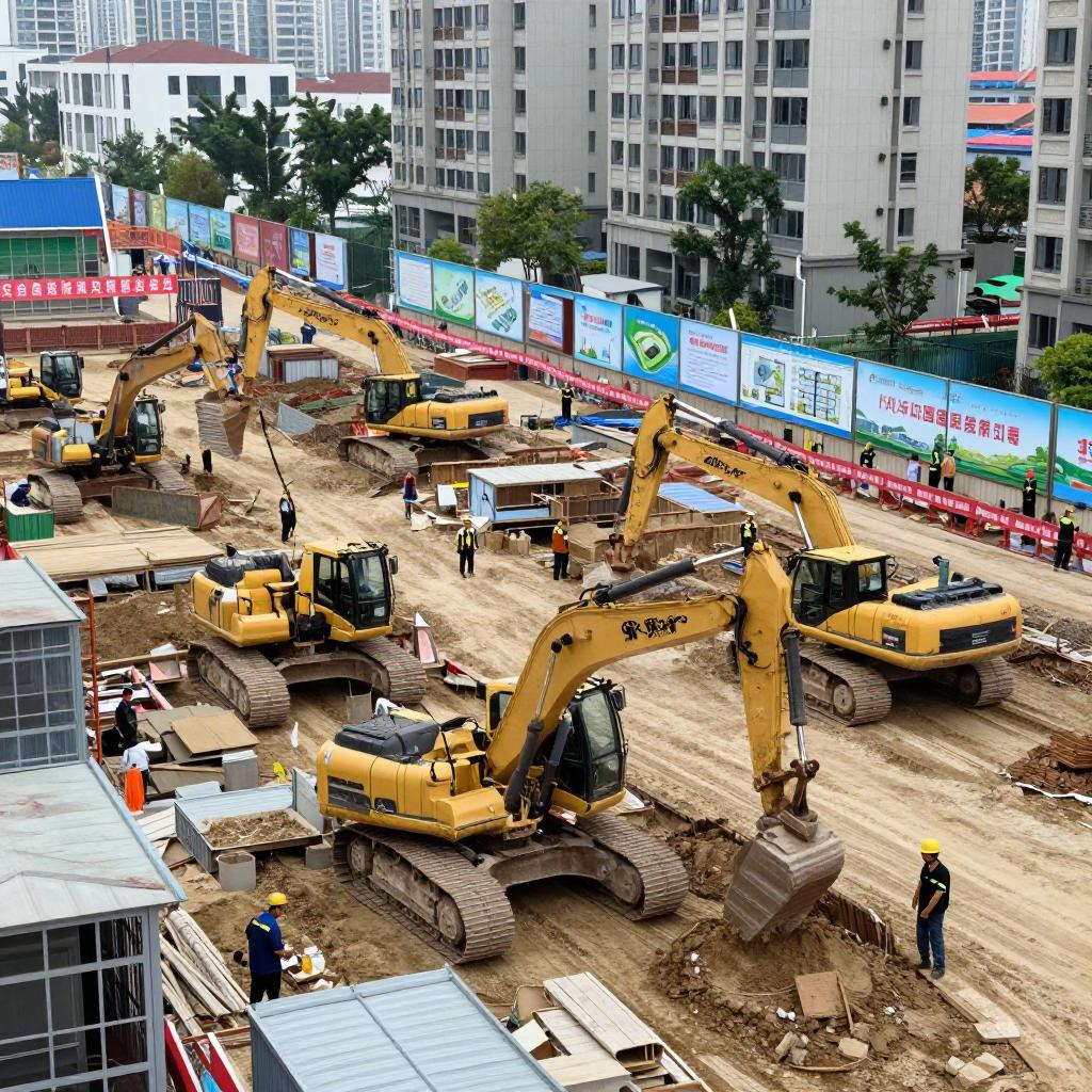 甘肃省建设投资：山丹县2023年城北村城市棚户区（城中村）改造项目攻坚正酣
