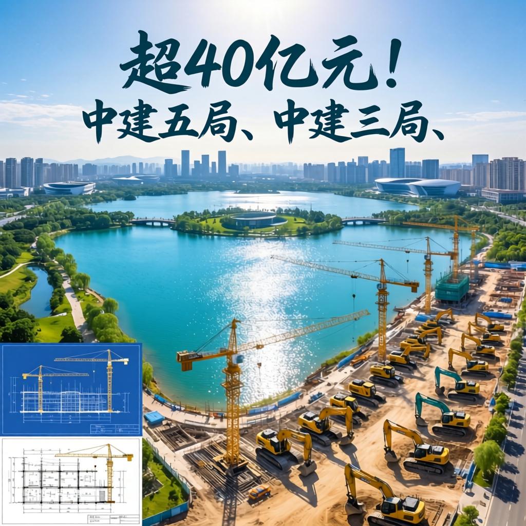 超40亿元！中建五局、中建三局、中建一局、中建四局中标4个大单