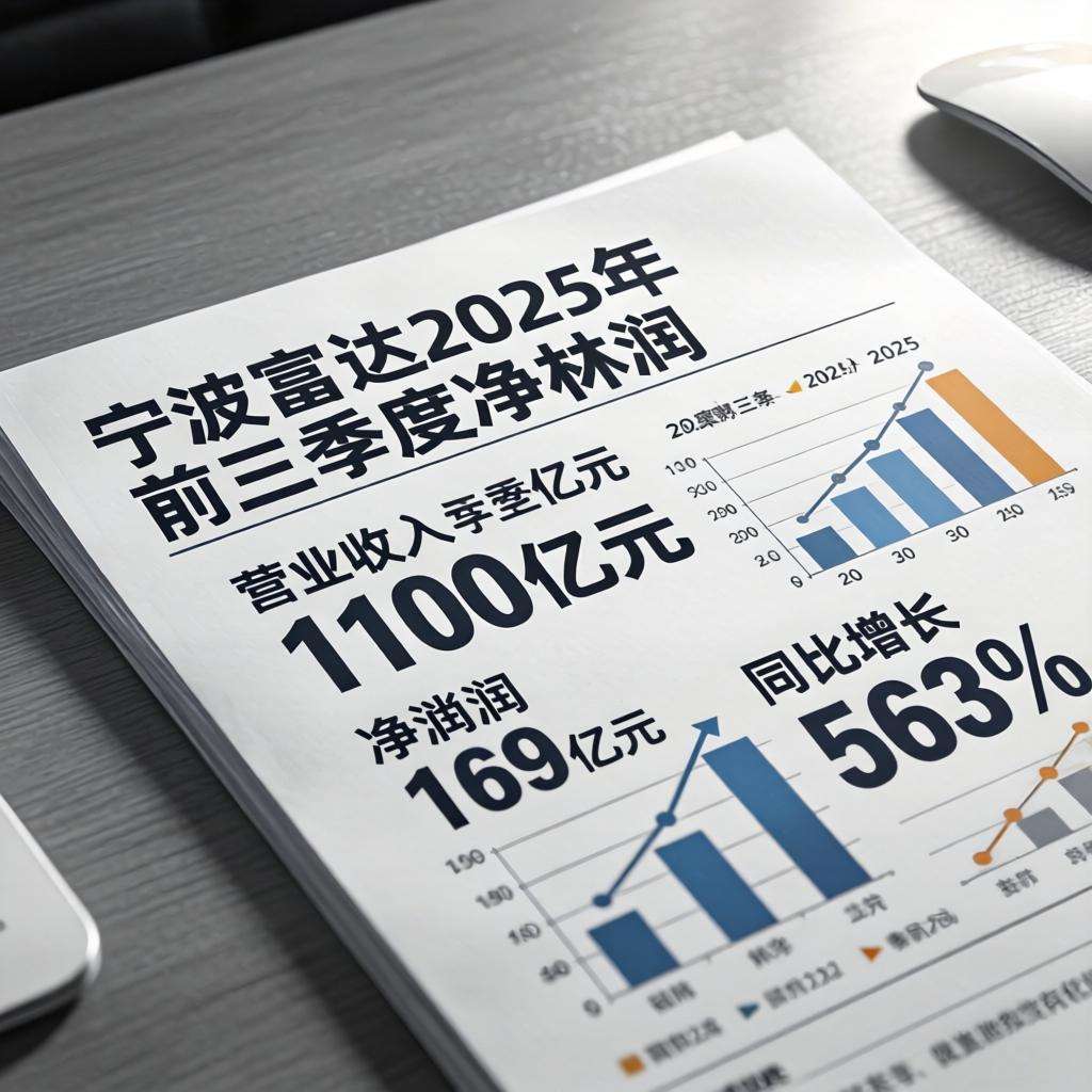 宁波富达2025年前三季度净利润1.69亿元 宁波富达2025年前三季度净利润1.69亿元