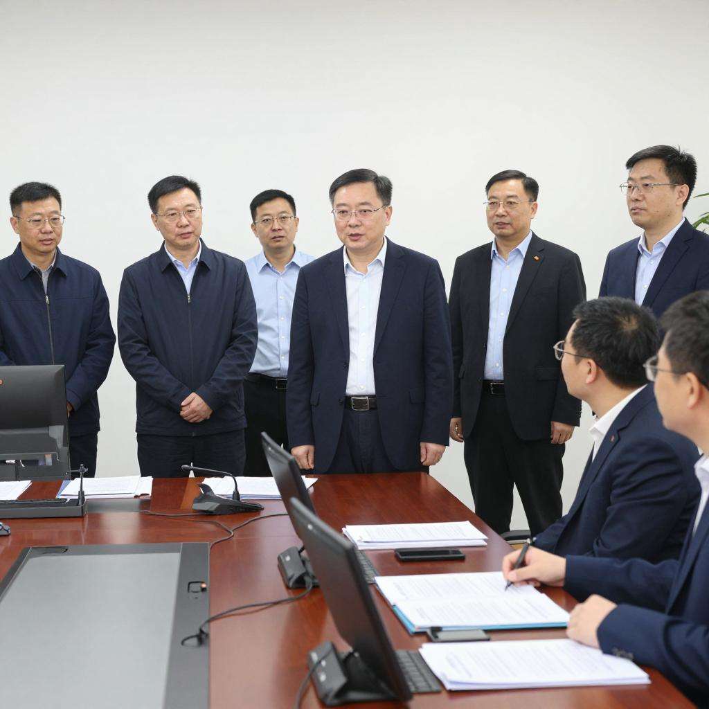 聚焦矸石基绿色建材!海螺集团程小兵一行到访淮海实业集团 聚焦矸石基绿色建材!海螺集团程小兵一行到访淮海实业集团第一张图
