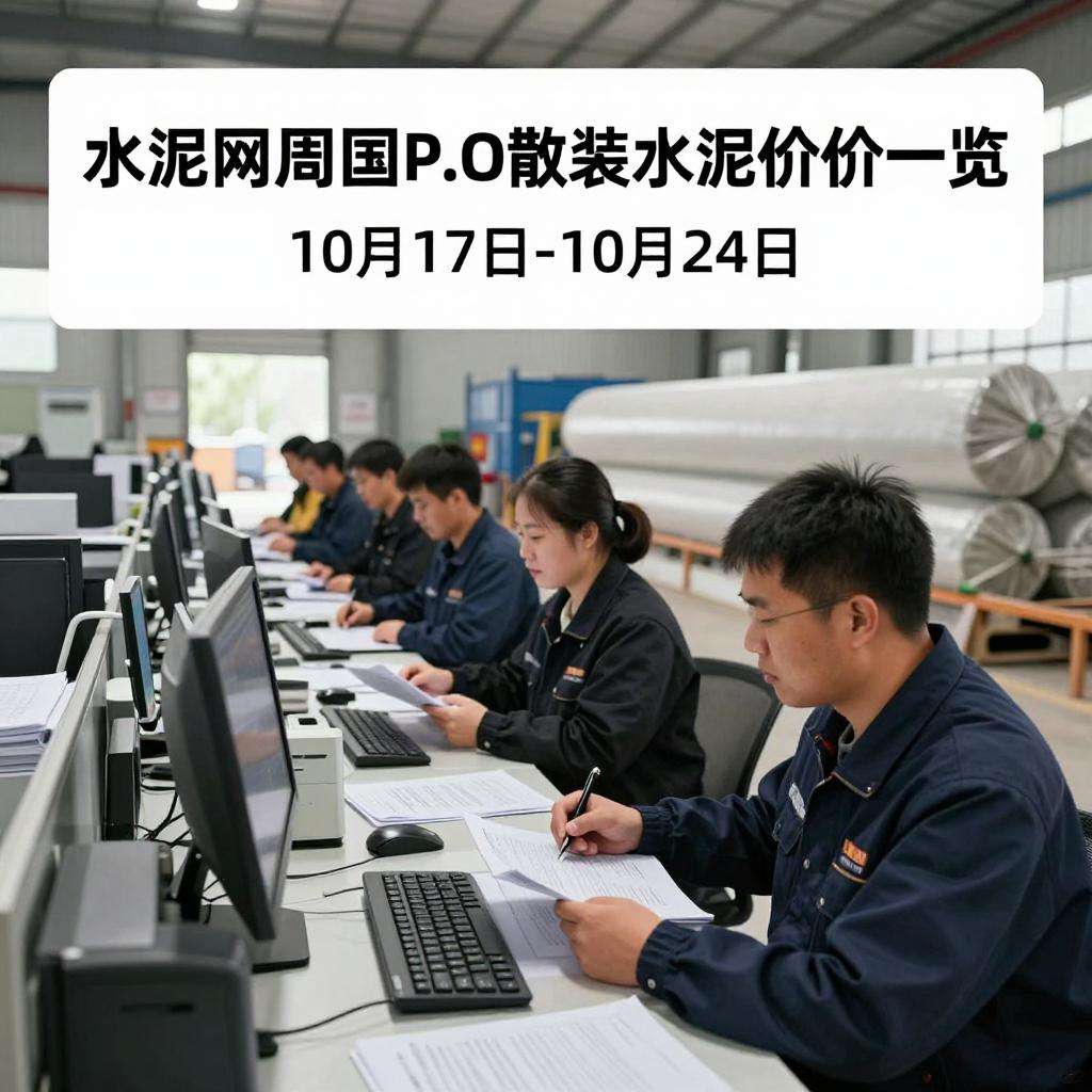 水泥网周报:全国P.O42.5散装水泥均价一览(10月17日-10月24日) 水泥网周报:全国P.O42.5散装水泥均价一览(10月17日-10月24日)第一张图