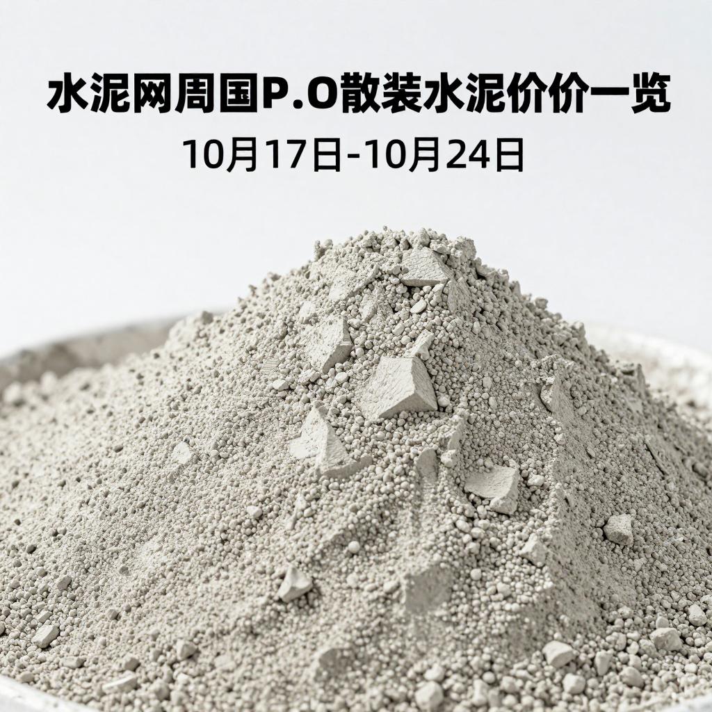 水泥网周报:全国P.O42.5散装水泥均价一览(10月17日-10月24日) 水泥网周报:全国P.O42.5散装水泥均价一览(10月17日-10月24日)第二张图