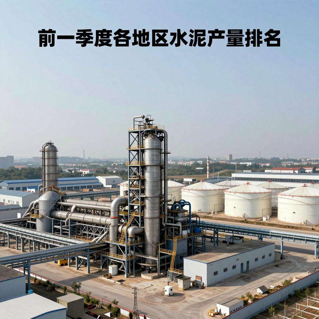 前三季度各地区水泥产量排名！