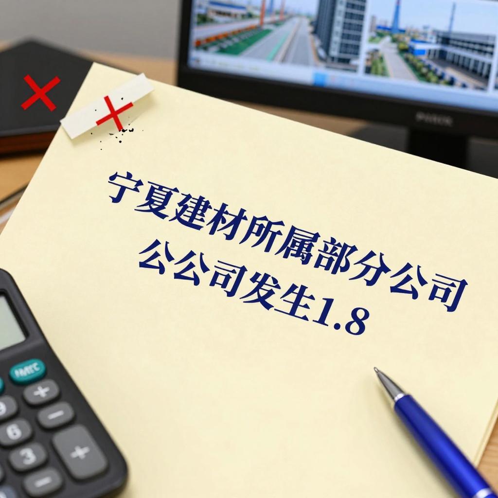 宁夏建材所属部分子公司发生1.84亿元关联交易