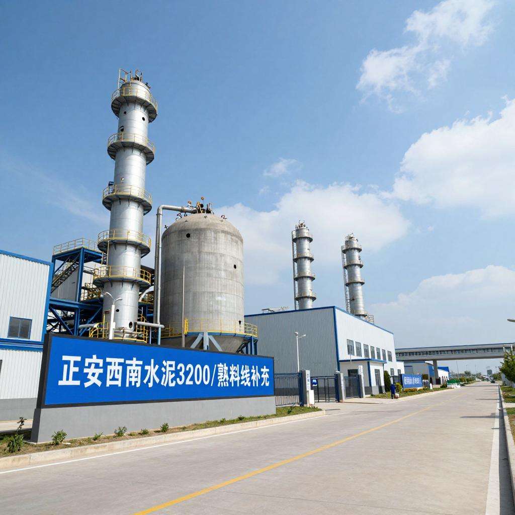 正安西南水泥3200t/d熟料线补充833t/d产能