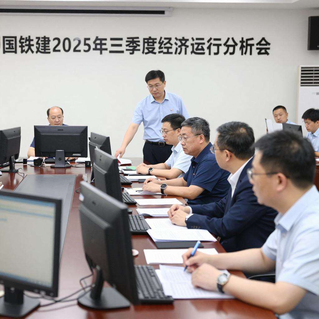 中国铁建召开2025年三季度经济运行分析会第一张图