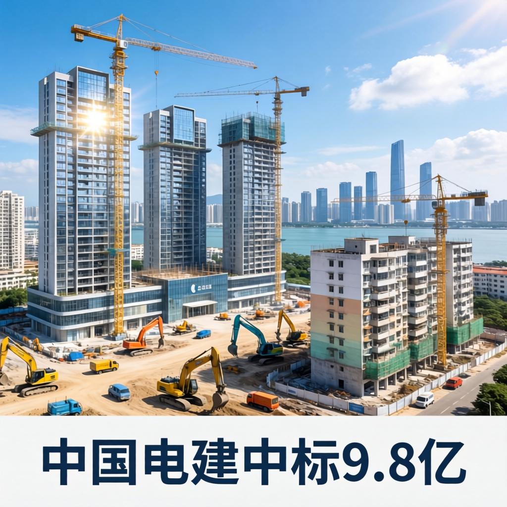 中国电建中标9.8亿