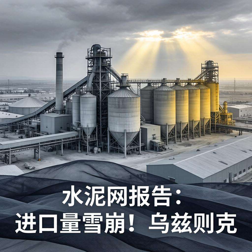 水泥网报告：进口量雪崩！乌兹别克斯坦水泥进口量下降近90%