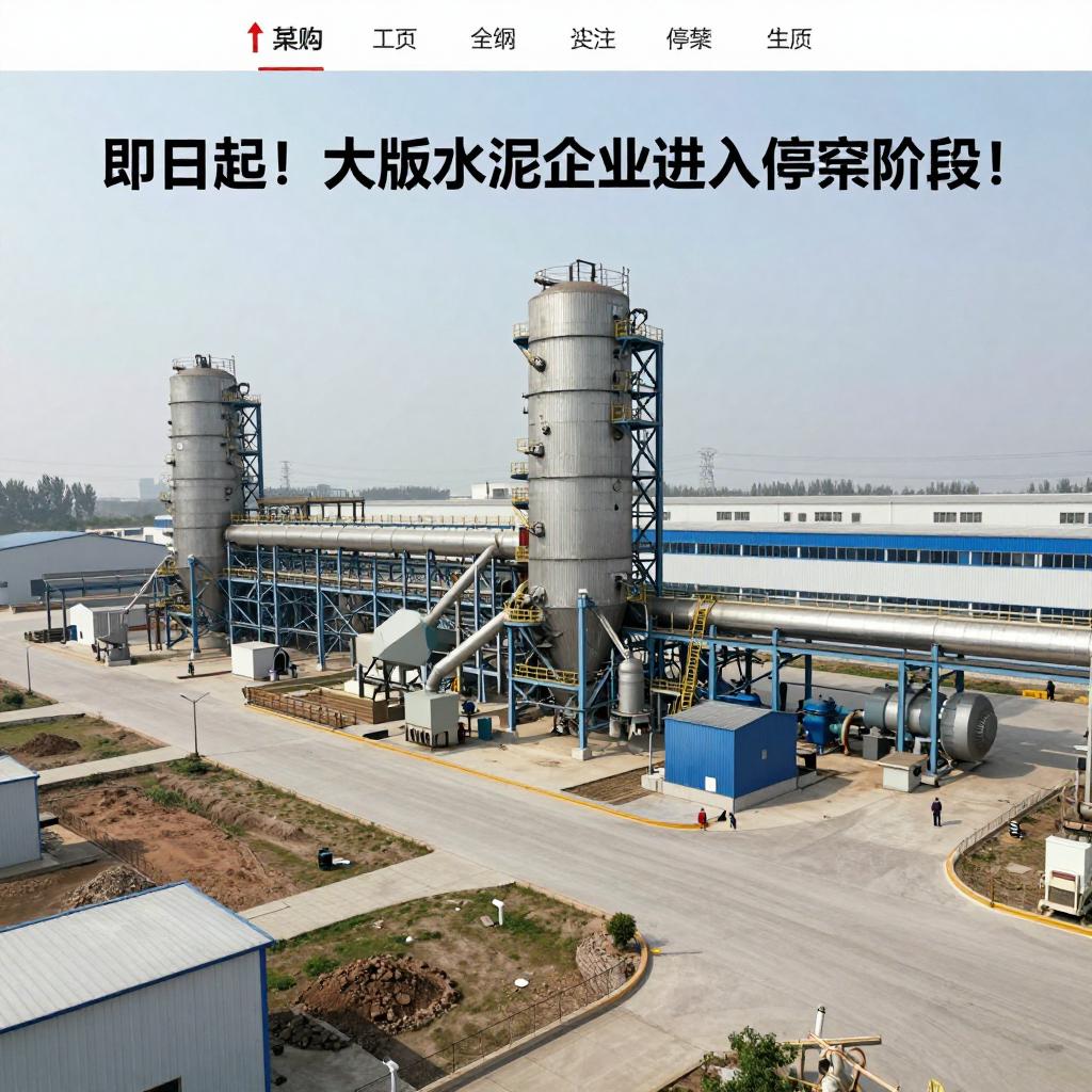 即日起！一大批水泥企业进入停窑阶段！