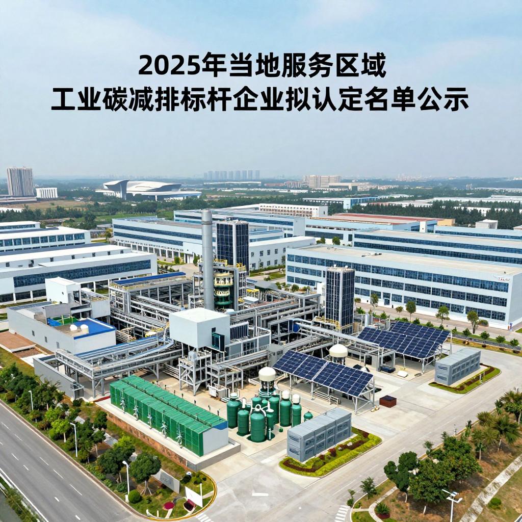 关于2025年湖南省工业碳减排标杆企业拟认定名单的公示