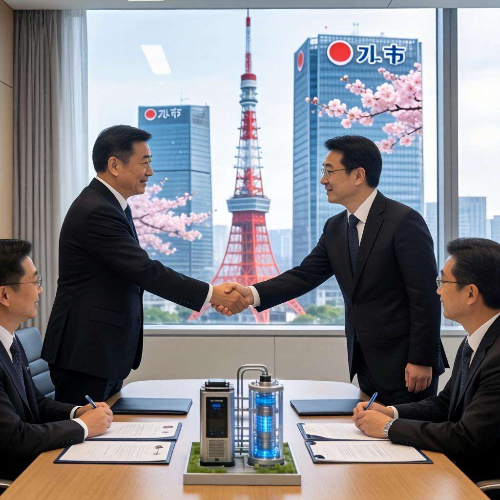 集团党委书记、董事长杨军率团赴日韩开展产业合作交流