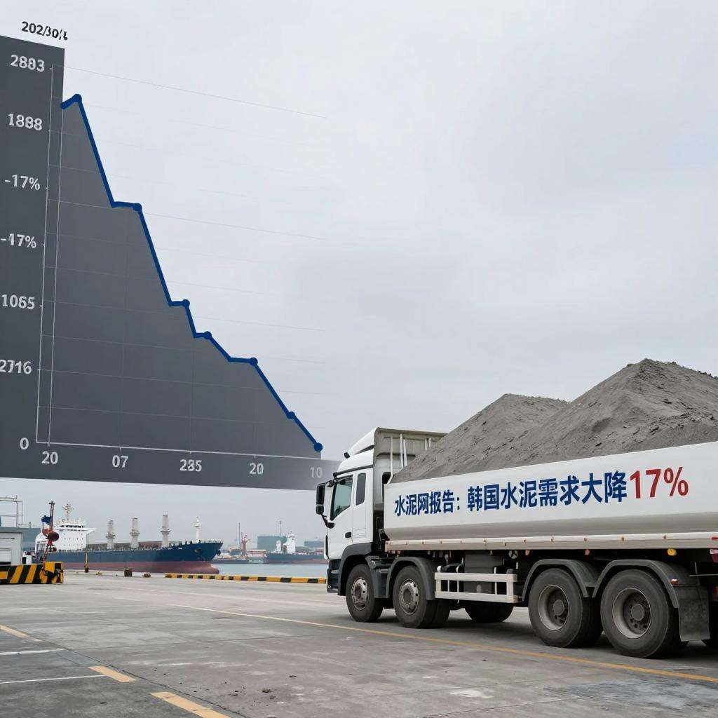水泥网报告:韩国水泥需求大降17% 成中国最大熟料进口国 水泥网报告:韩国水泥需求大降17% 成中国最大熟料进口国