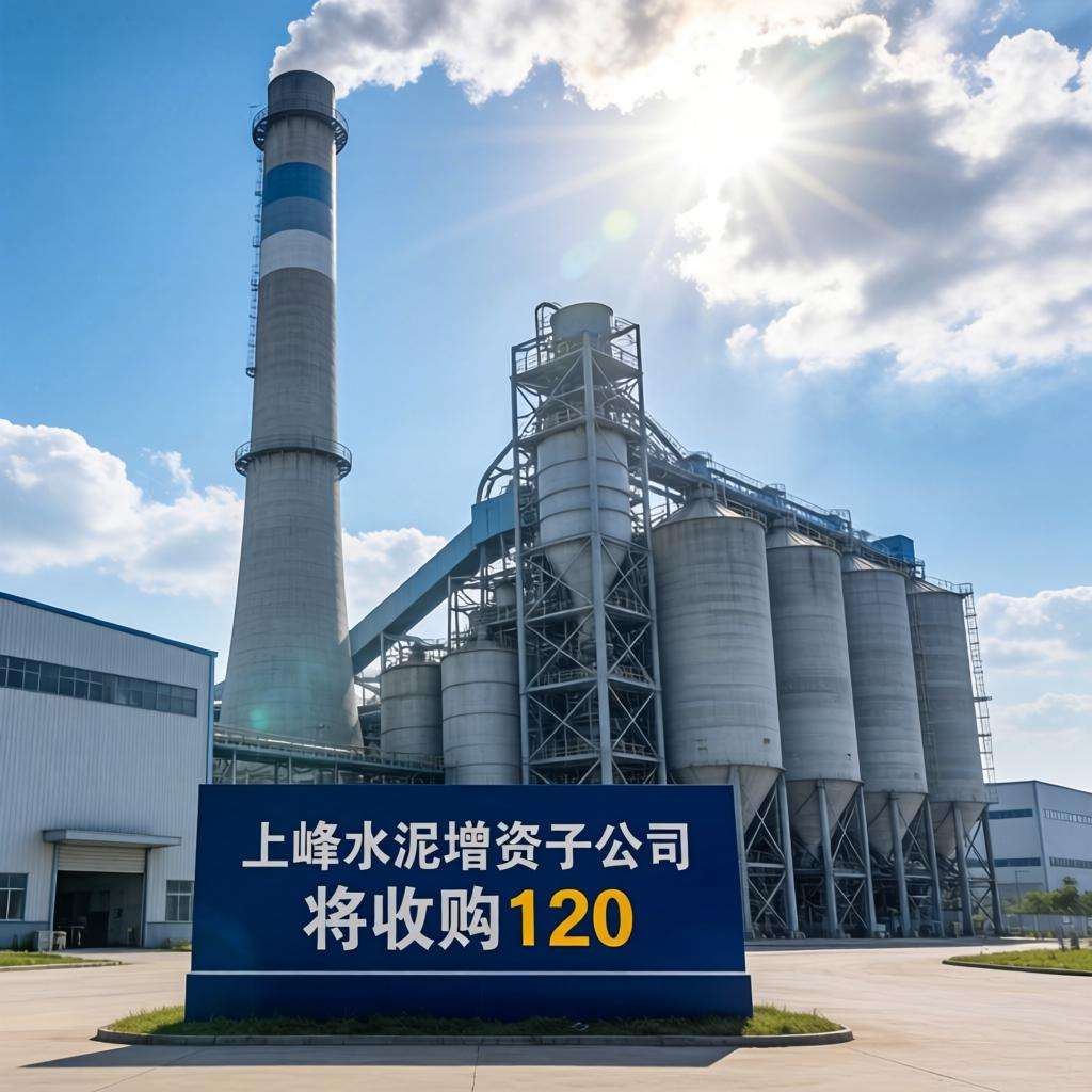 上峰水泥增资子公司 将收购120万吨粉磨产能指标