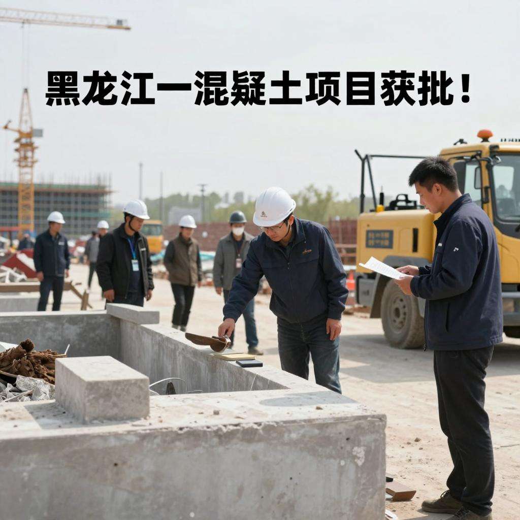 黑龙江一混凝土项目获批！第一张图