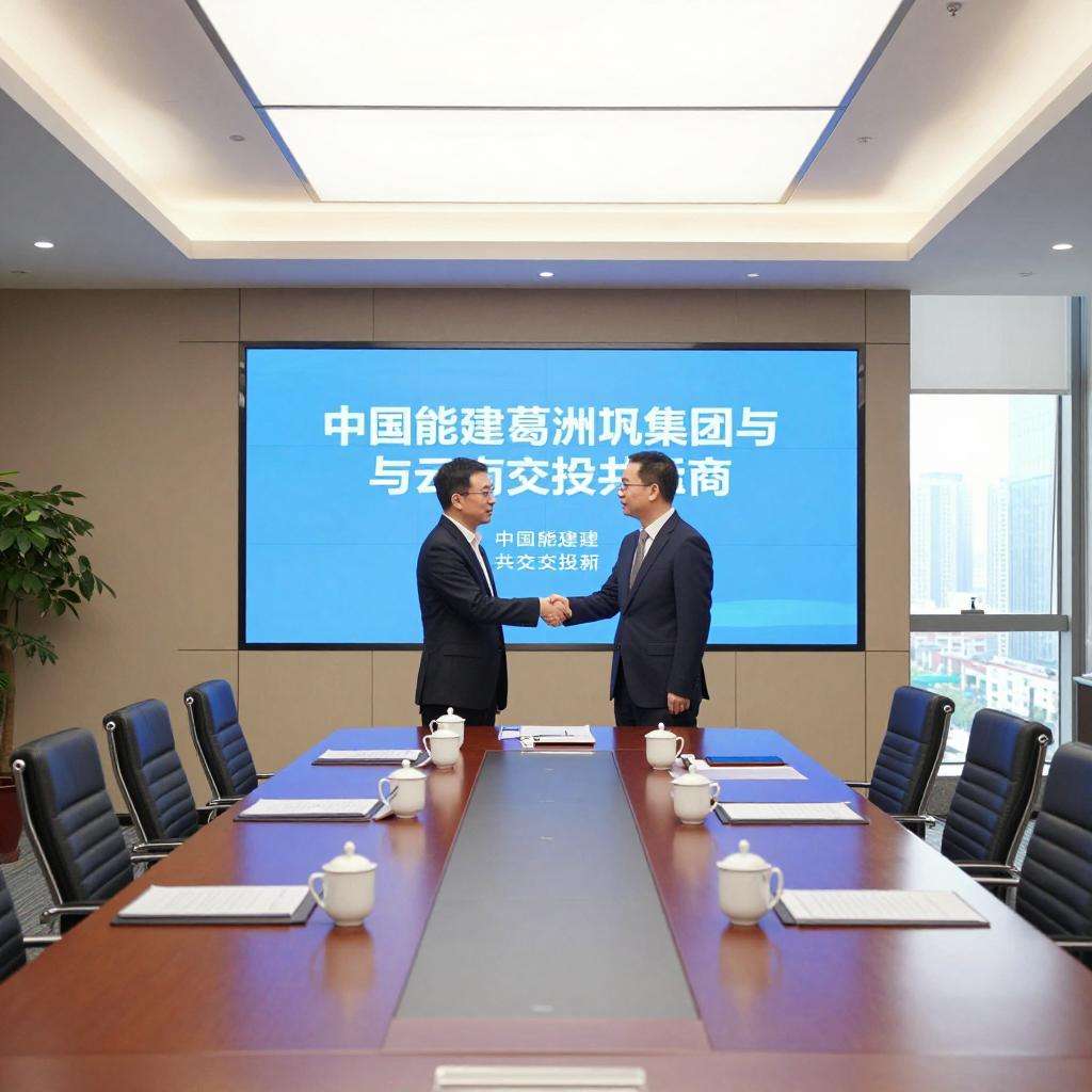 中国能建葛洲坝集团与云南交投共商合作