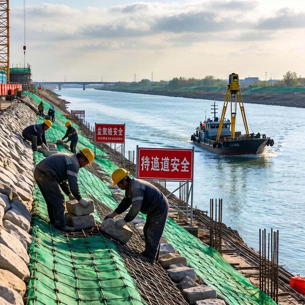 5个标！江苏中标一个航道工程第一张图