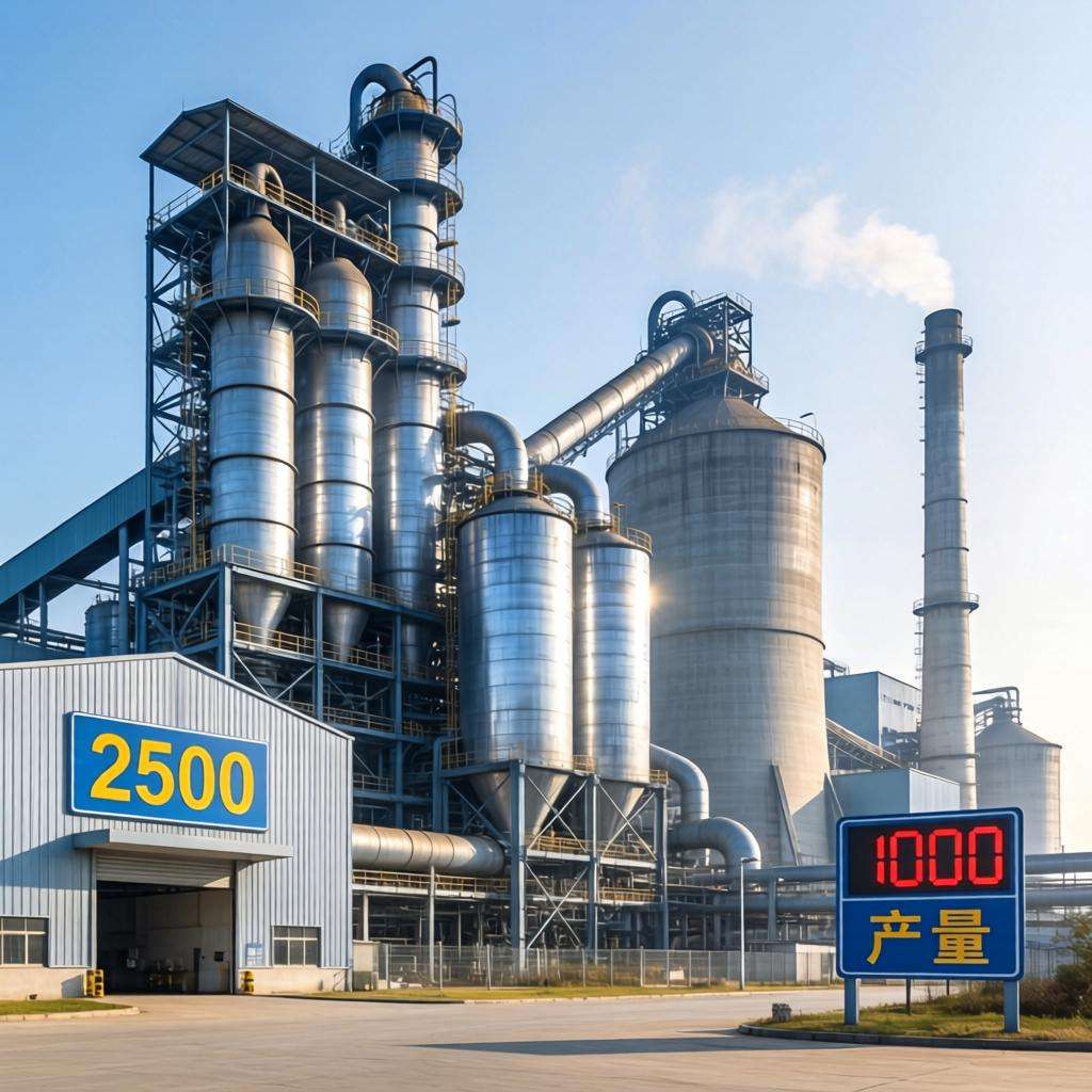宜良西南水泥2500t/d熟料线补充1000t/d产能