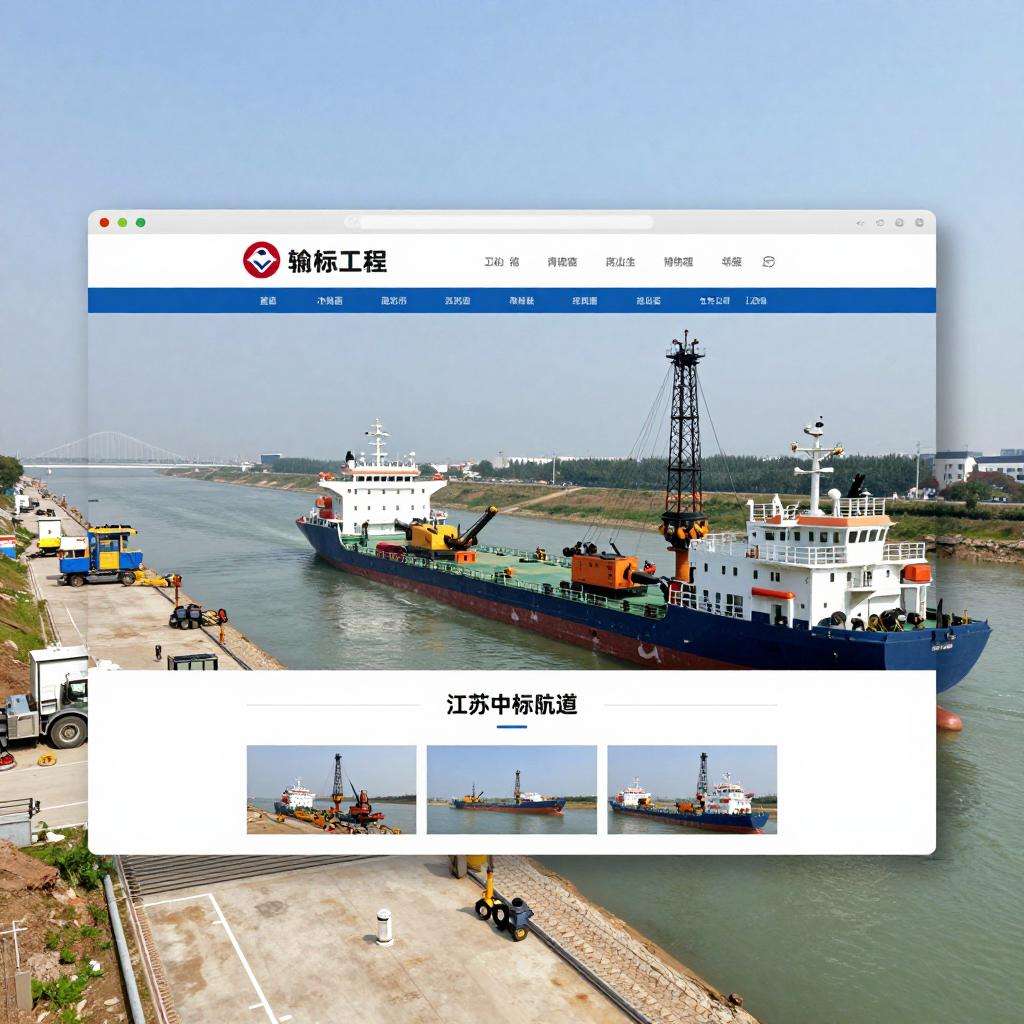 5个标！江苏中标一个航道工程