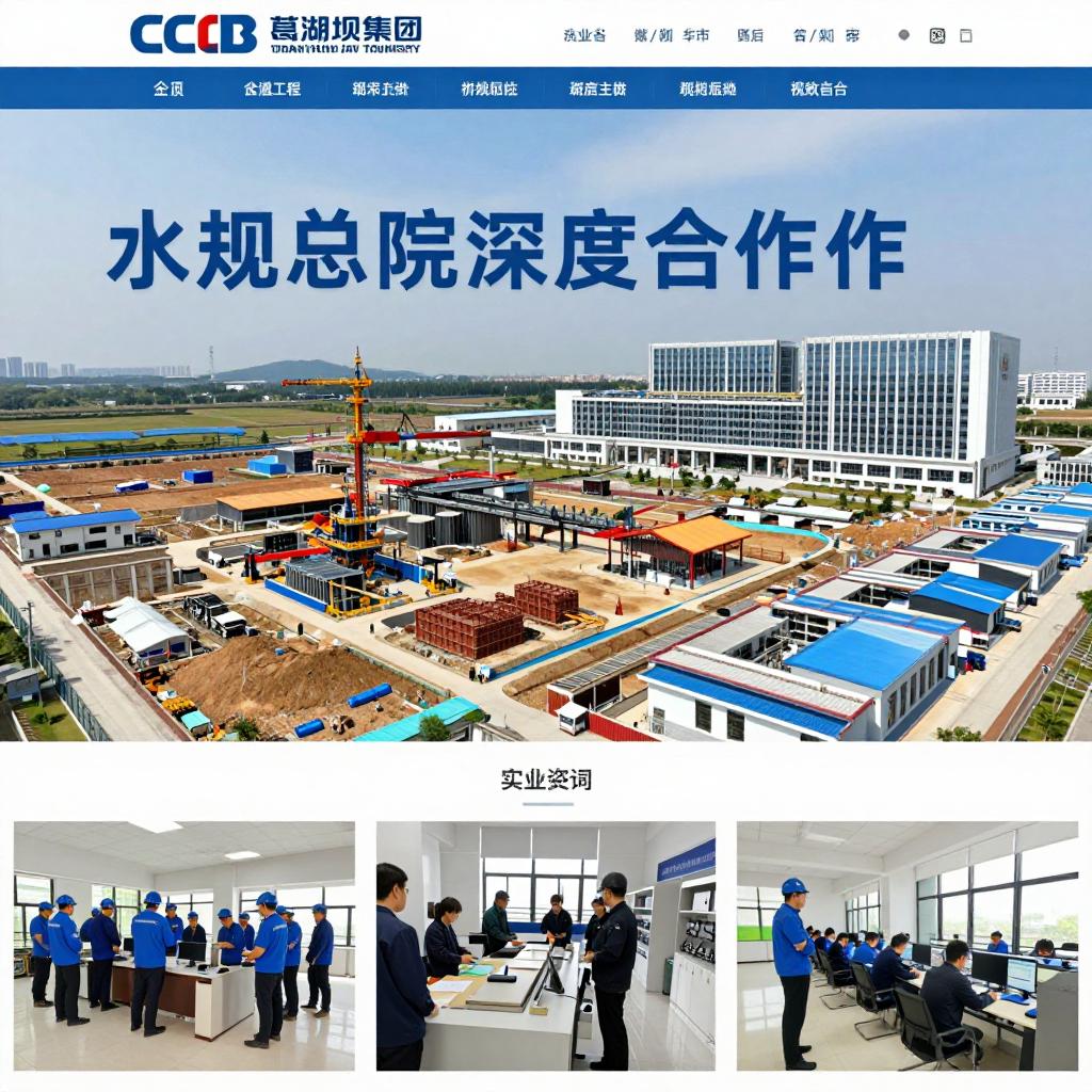 中国能建葛洲坝集团与水规总院深化合作 中国能建葛洲坝集团与水规总院深化合作