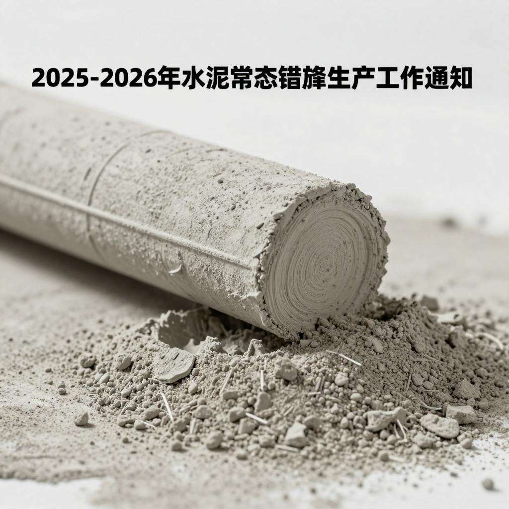 宁夏发布2025-2026年水泥常态化错峰生产工作通知第二张图