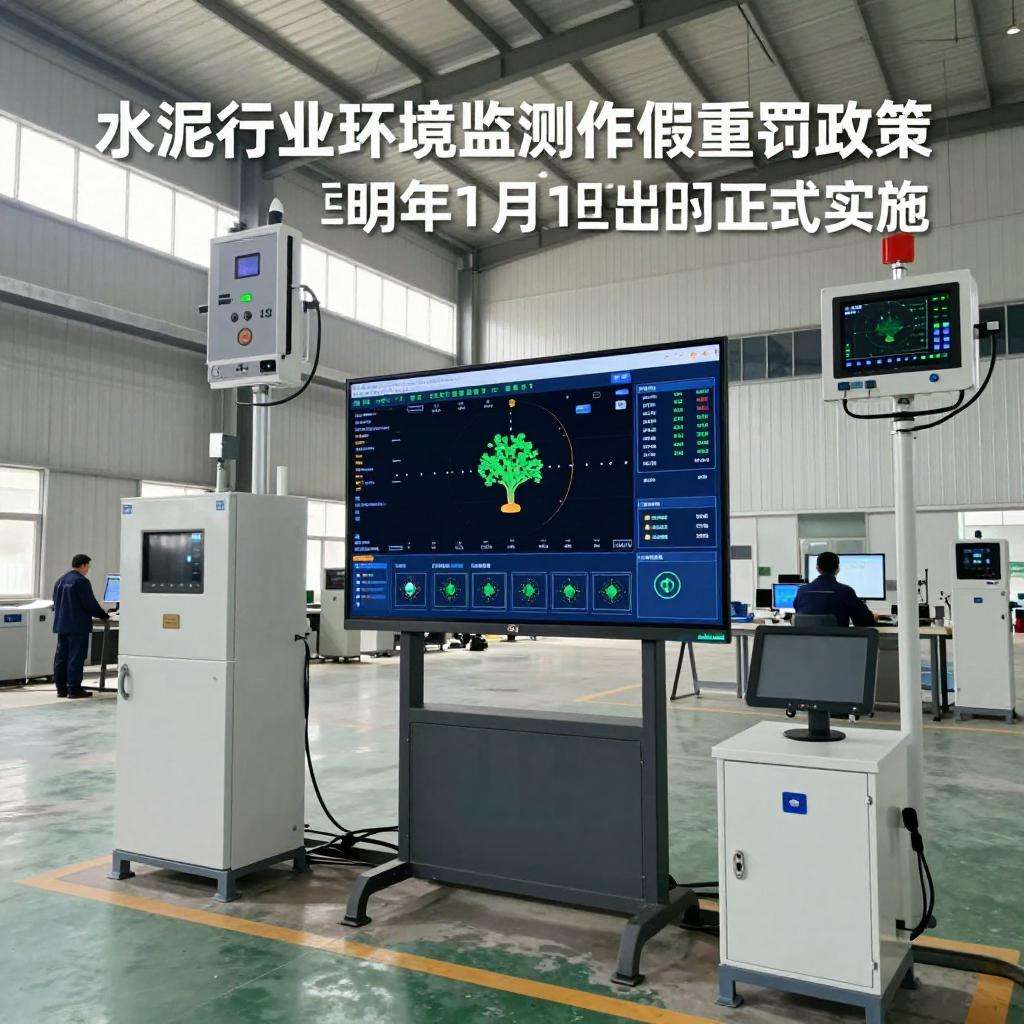 水泥行业注意！明年1月1日起实施！重罚环境监测作假行为！第三张图