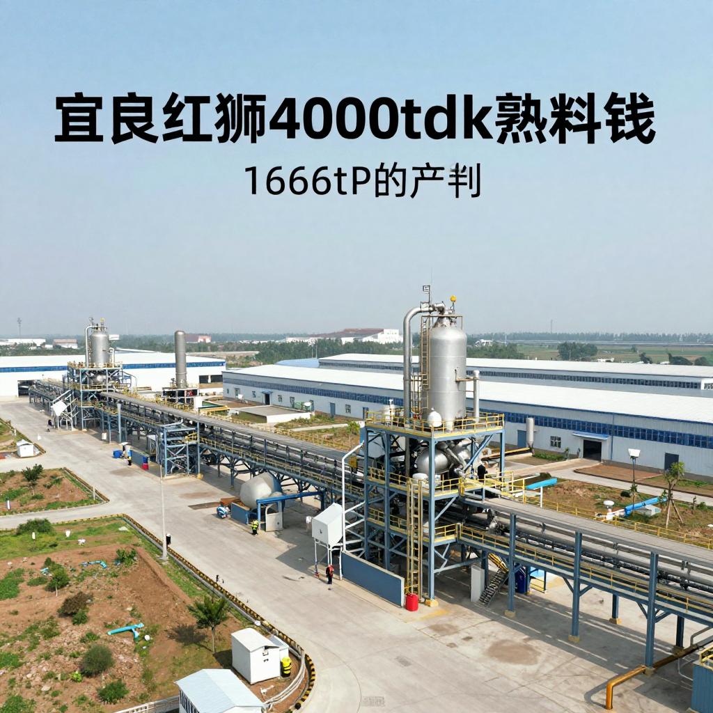 宜良红狮4000t/d熟料线补充1666t/d产能 宜良红狮4000t/d熟料线补充1666t/d产能