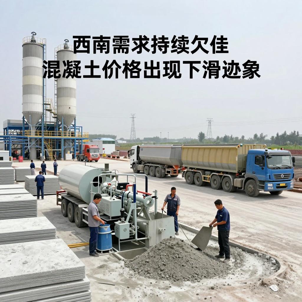混凝土周报：西南需求持续欠佳，混凝土价格出现下滑迹象（11.3-11.7）
