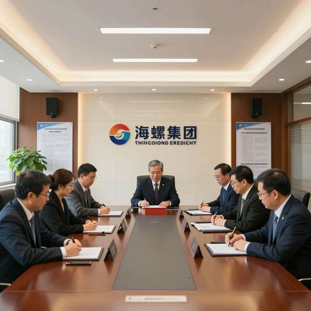 海螺集团并购项目签约! 海螺集团并购项目签约!