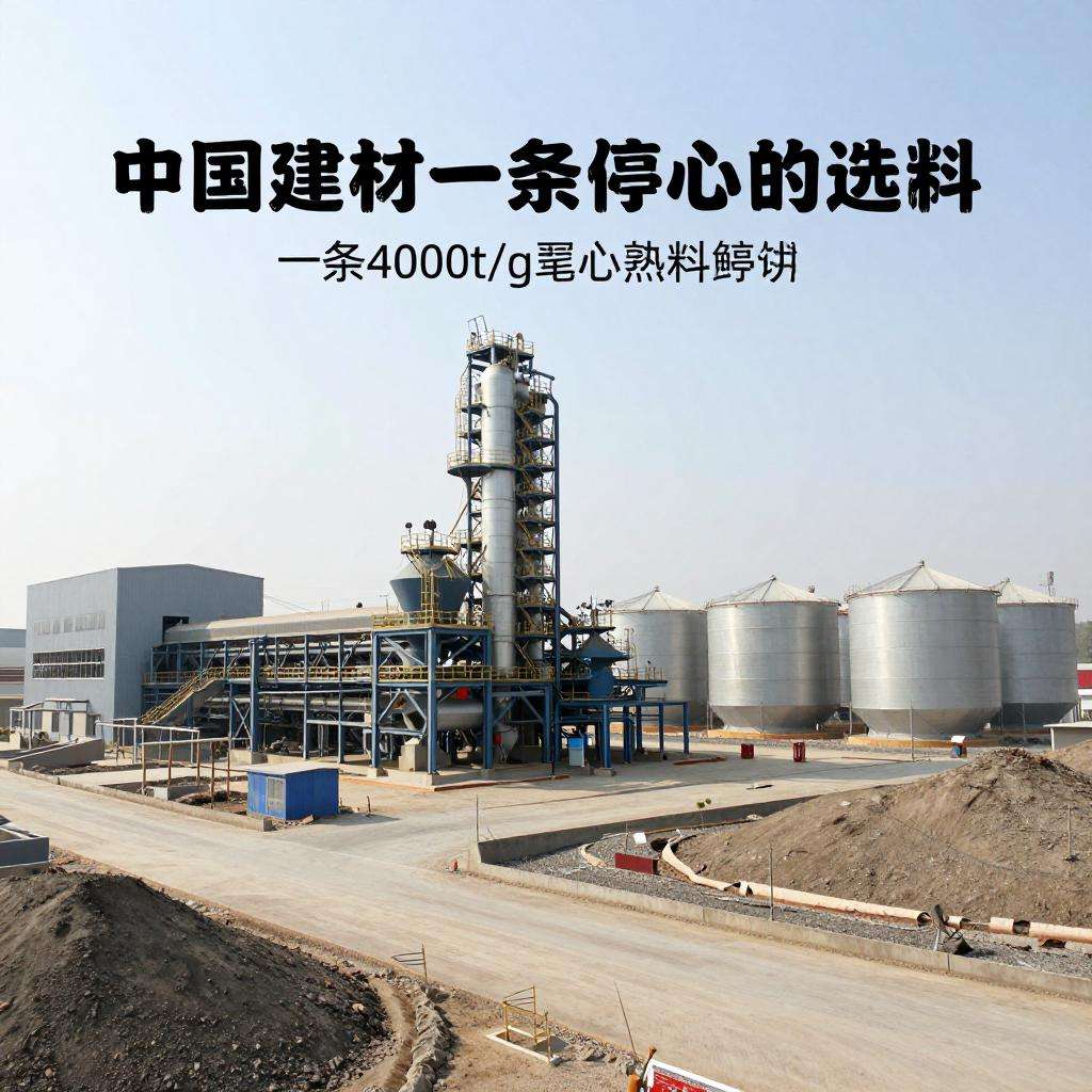 中国建材一条4000t/d水泥熟料生产线不建了