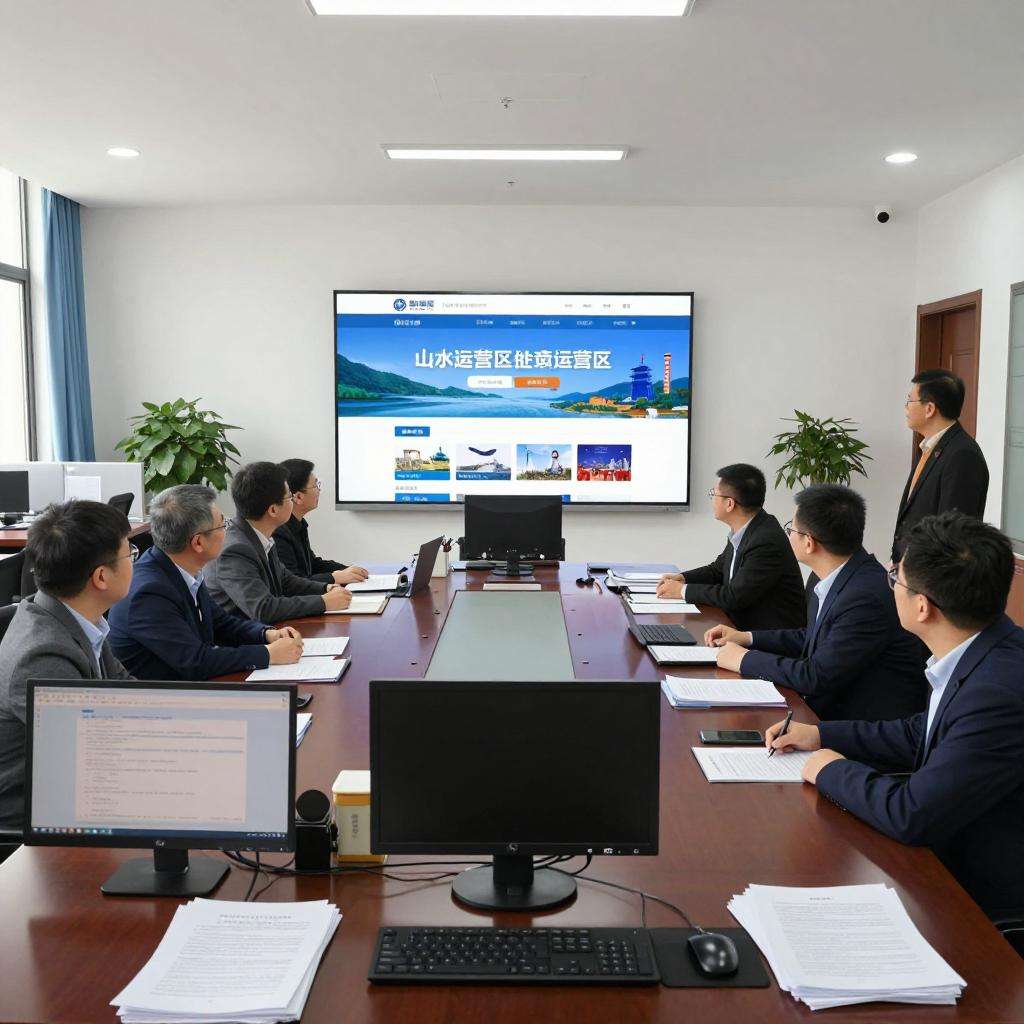 山水集团王磊调研鲁东运营区 山水集团王磊调研鲁东运营区