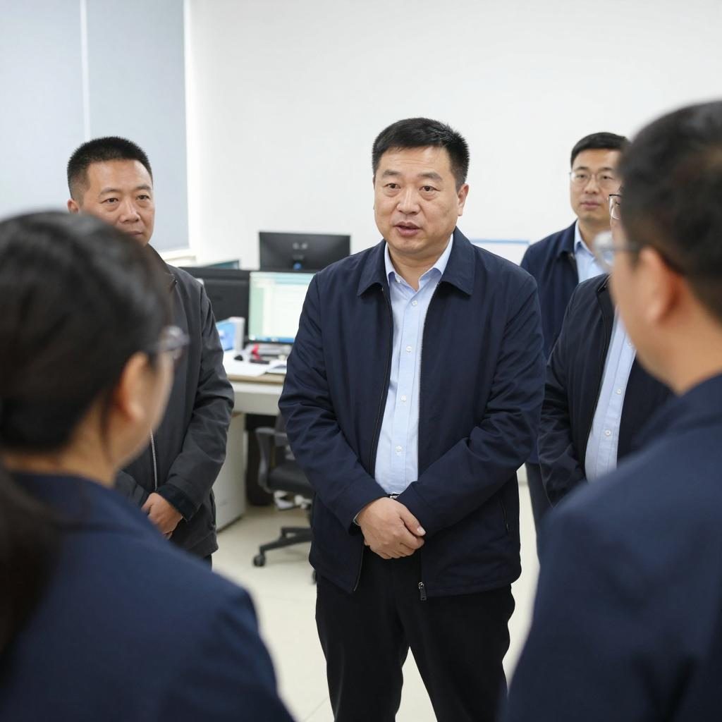 山水集团王磊调研鲁东运营区 山水集团王磊调研鲁东运营区第一张图