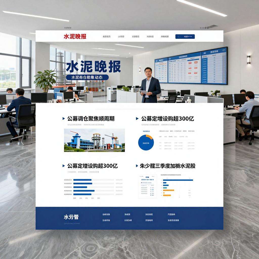 10.13水泥晚报：公募调仓聚焦顺周期；公募定增认购超300亿；朱少醒三季度加仓水泥股