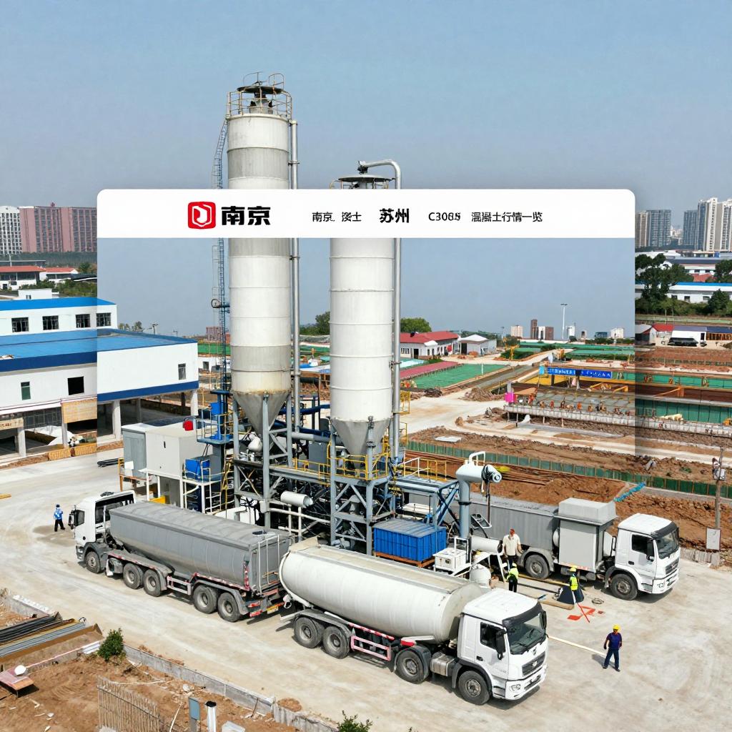 混凝土价格：南京、苏州、连云港...江苏省热门城市 C30混凝土行情一览