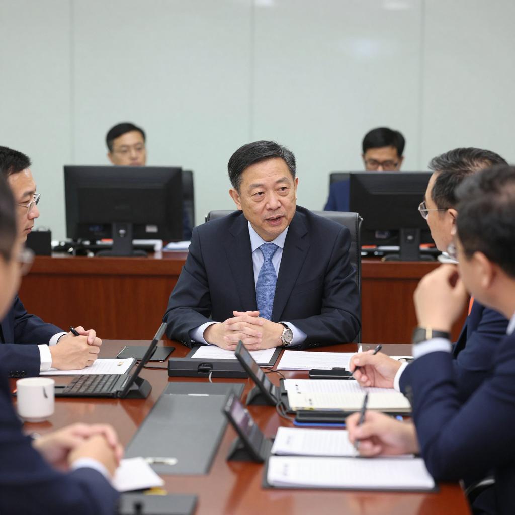 中国铁建董事长戴和根与新加坡陆交局高管团队举行会谈 中国铁建董事长戴和根与新加坡陆交局高管团队举行会谈第一张图