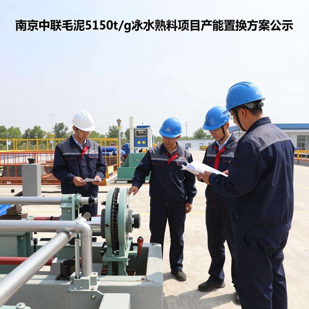 南京中联水泥5150t/d水泥熟料项目补充产能置换方案公示第一张图