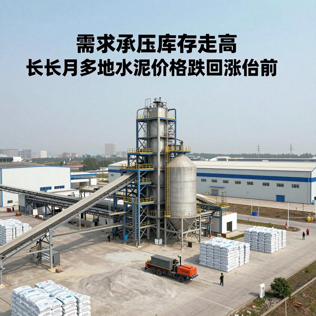 需求承压库存走高 长三角多地水泥价格跌回涨价前 需求承压库存走高 长三角多地水泥价格跌回涨价前