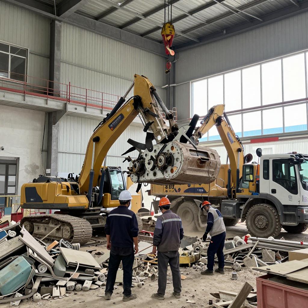中国建材新疆一条4000t/d水泥熟料线拆除! 中国建材新疆一条4000t/d水泥熟料线拆除!第一张图
