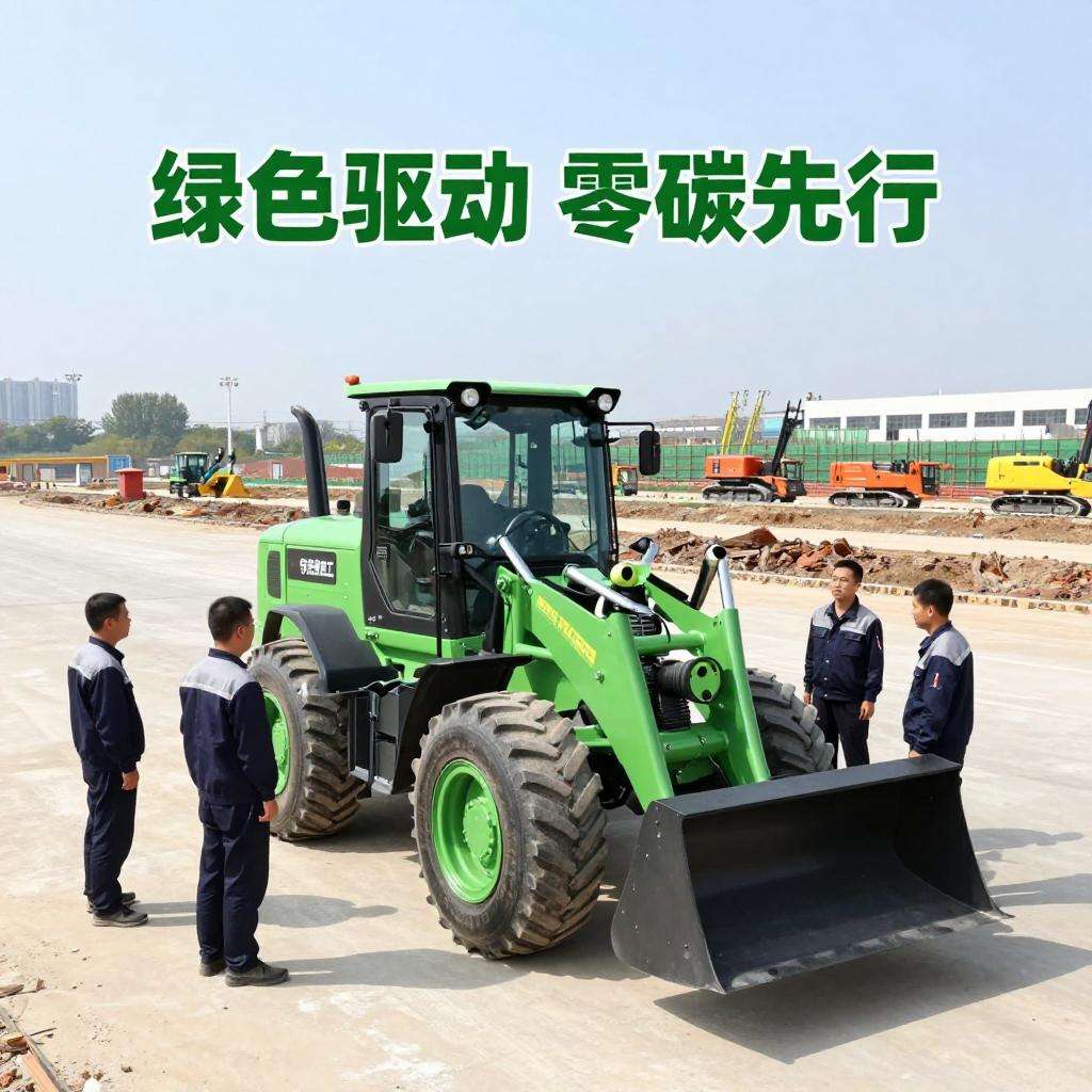 安徽建工：绿色驱动 零碳先行丨建工设备租赁公司首台新能源装载机顺利交付