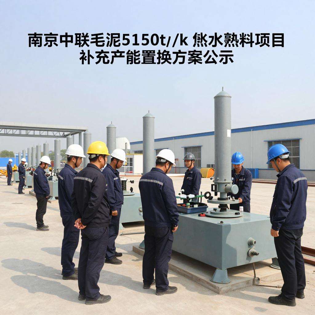南京中联水泥5150t/d水泥熟料项目补充产能置换方案公示第一张图