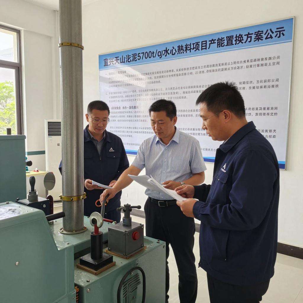 宜兴天山水泥5700t/d水泥熟料项目补充产能置换方案公示第一张图