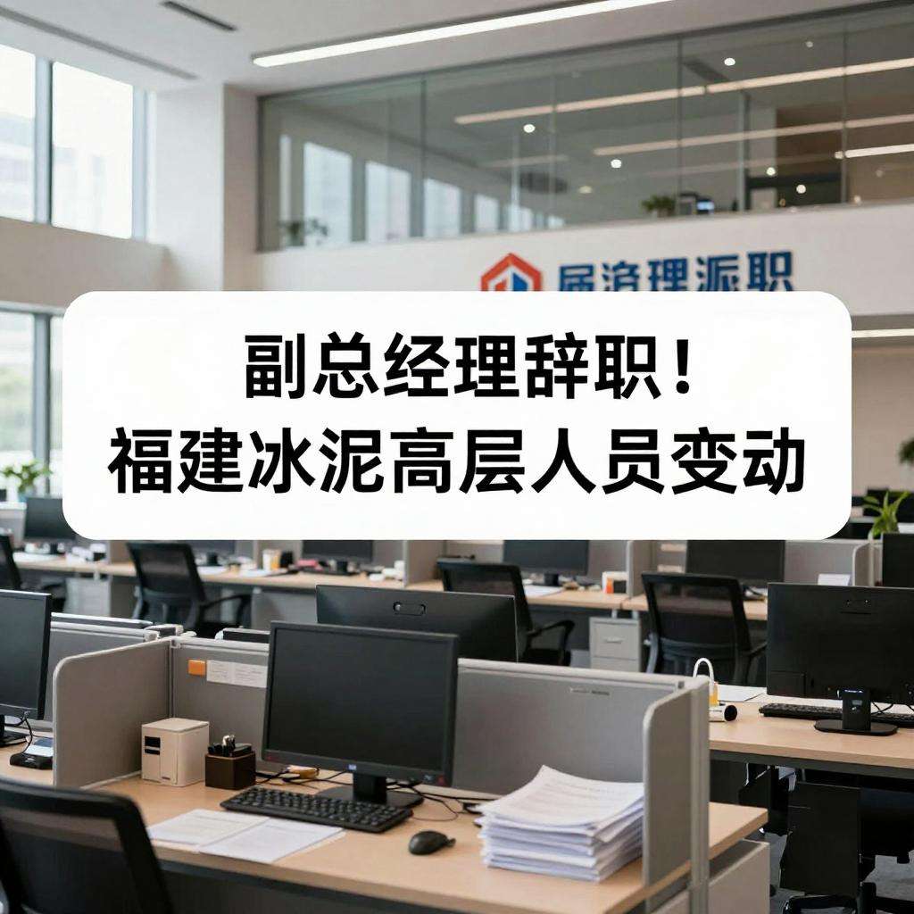 副总经理辞职！福建水泥高层人事变动