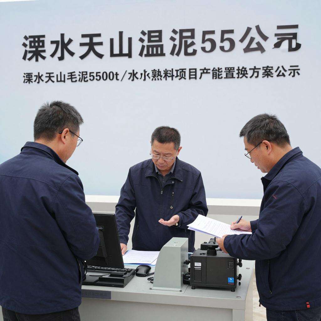 溧水天山水泥5500t/d水泥熟料项目补充产能置换方案公示 溧水天山水泥5500t/d水泥熟料项目补充产能置换方案公示第一张图