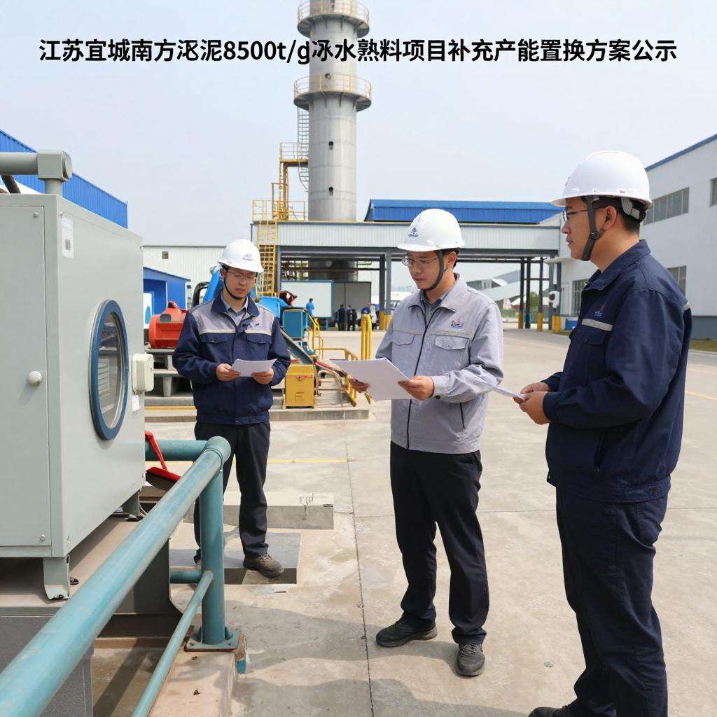 江苏宜城南方水泥8500t/d水泥熟料项目补充产能置换方案公示 江苏宜城南方水泥8500t/d水泥熟料项目补充产能置换方案公示第一张图